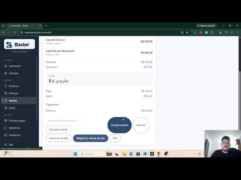 Prévia do vídeo Faturamento, custo e lucro no Baster